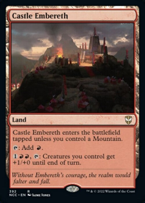 Castle Embereth ~ Commander: Streets of New Capenna [ NM ] [ Magic MTG ]