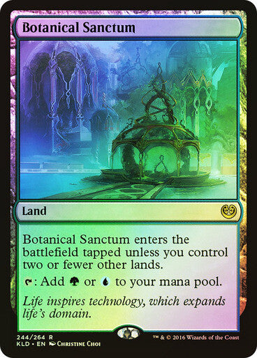 FOIL Botanical Sanctum ~ Kaladesh [ NearMint ] [ Magic MTG ] - London Magic Traders Ltd
