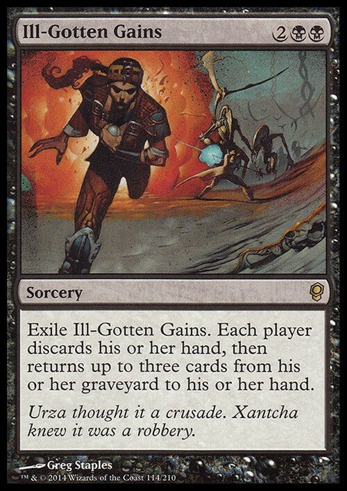 Ill-Gotten Gains ~ Conspiracy 1 [ Excellent ] [ Magic MTG ]