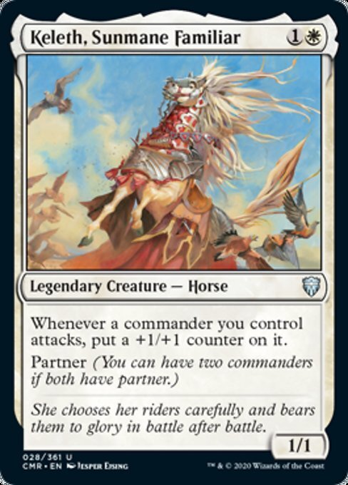 Keleth, Sunmane Familiar ~ Commander Legends 1 [ NearMint ] [ Magic MTG ]