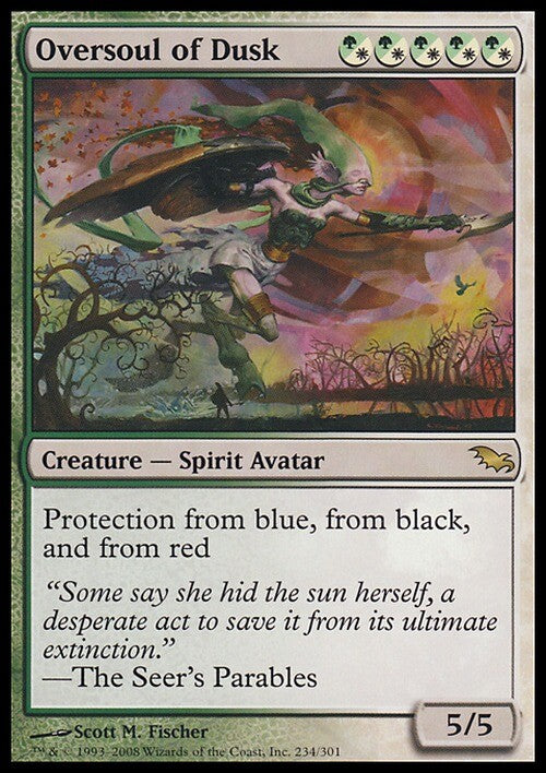 Oversoul of Dusk ~ Shadowmoor [ Excellent ] [ Magic MTG ]