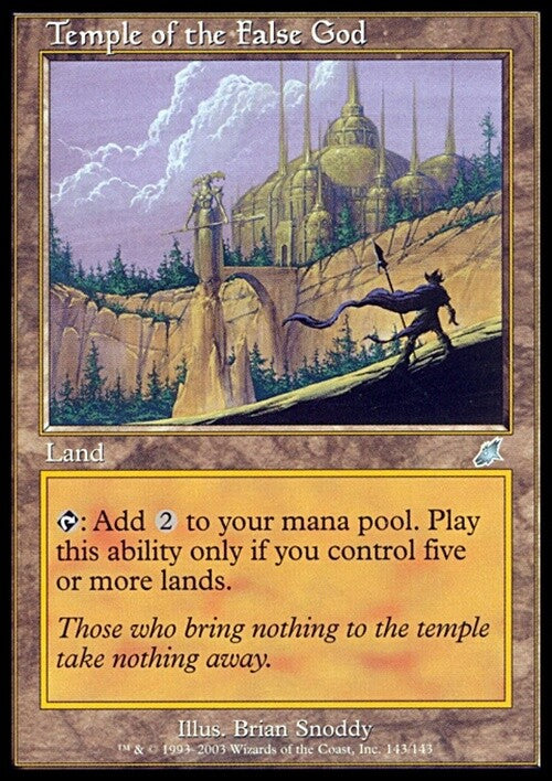 Temple of the False God ~ Scourge [ PLAYED ] [ Magic MTG ]