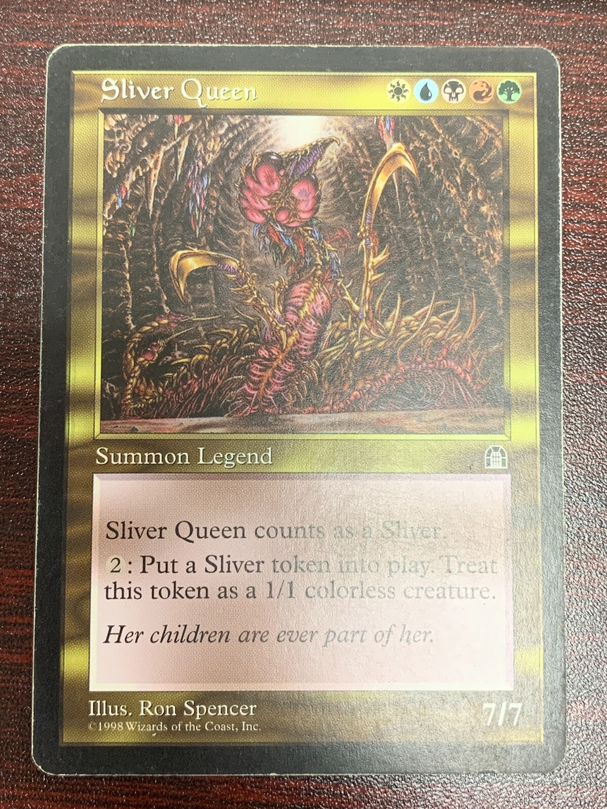 Sliver Queen ~ Stronghold [ MODERATELY PLAYED ] [ Magic MTG ] - London Magic Traders Ltd