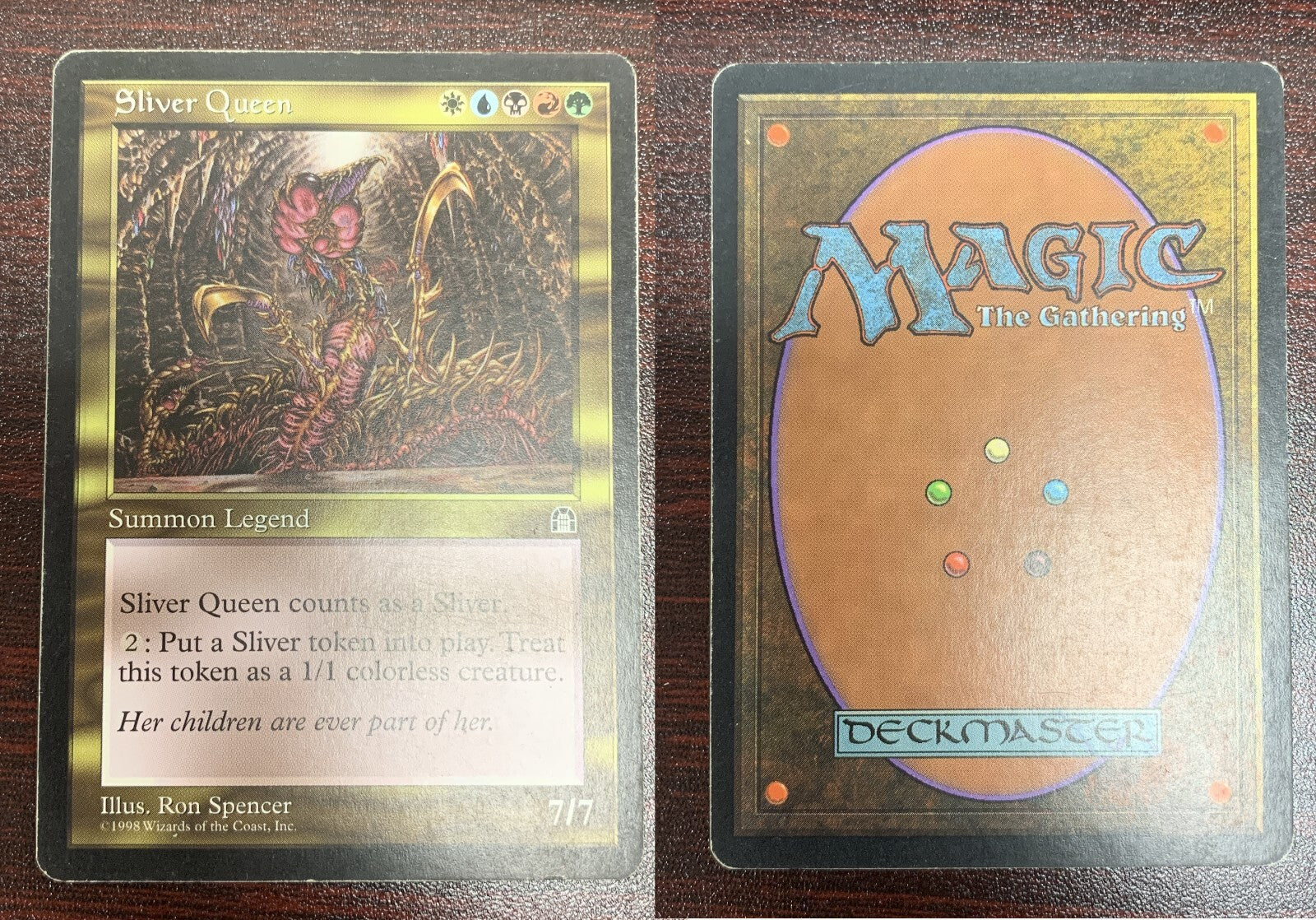 Sliver Queen ~ Stronghold [ MODERATELY PLAYED ] [ Magic MTG ] - London Magic Traders Ltd