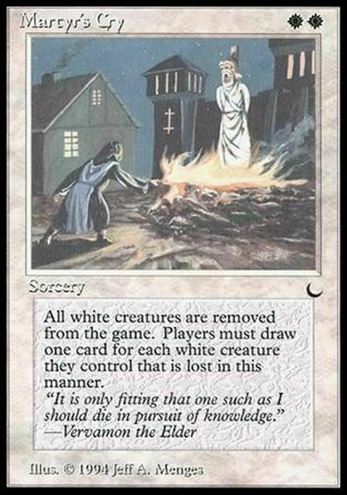 Martyr's Cry ~ The Dark [ Excellent ] [ Magic MTG ]