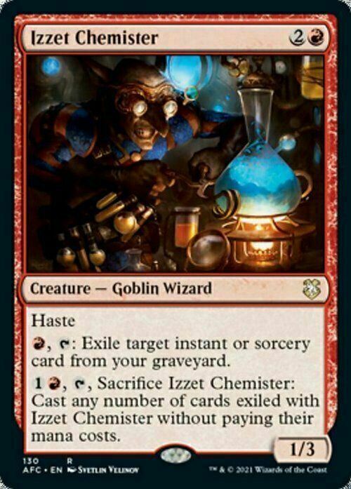 Izzet Chemister ~ Commander: Adventures in the Forgotten Realms [ NM ]