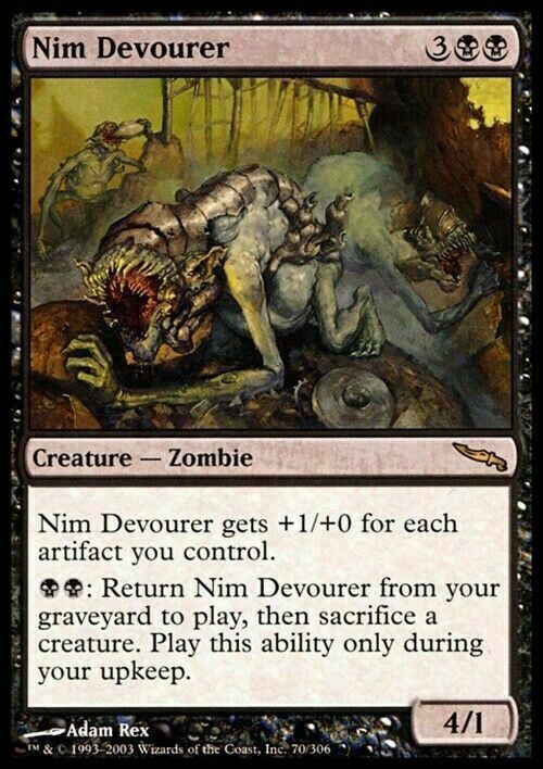 Nim Devourer ~ Mirrodin [ Excellent ] [ MTG ]
