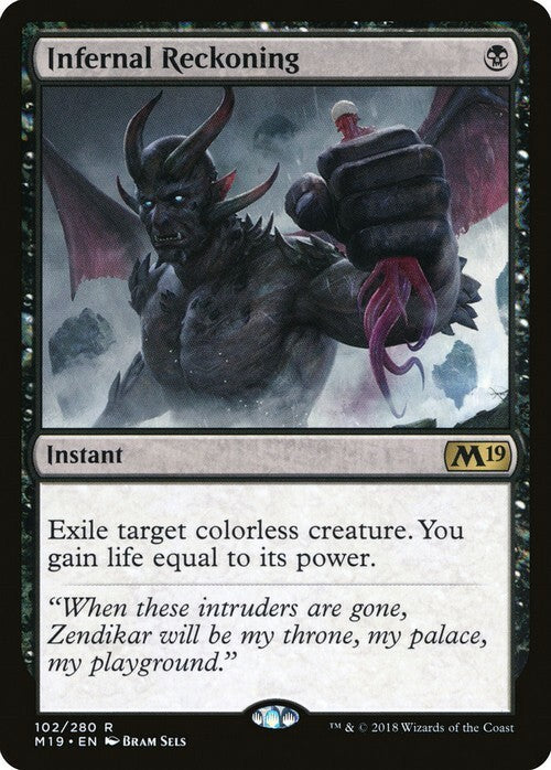 Infernal Reckoning ~ Core 2019 [ NearMint ] [ Magic MTG ]