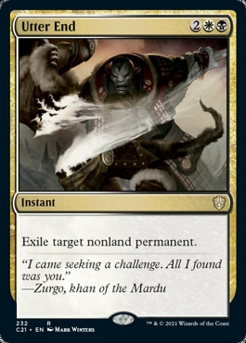 Utter End ~ Commander: Strixhaven [ NearMint ] [ Magic MTG ]