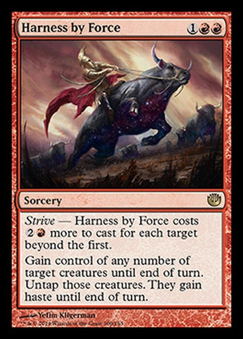 Harness by Force ~ Journey into Nyx [ Excellent ] [ MTG ]