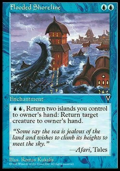 Flooded Shoreline ~ Visions [ Excellent ] [ Magic MTG ]