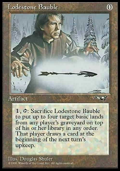 Lodestone Bauble ~ Alliances [ Excellent ] [ Magic MTG ]