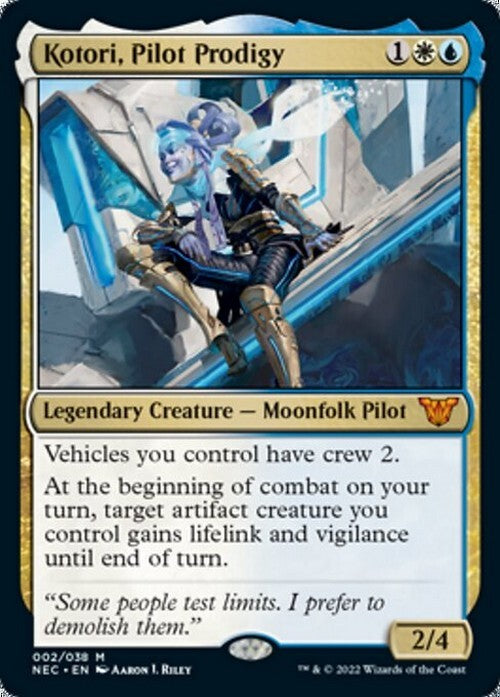 Kotori, Pilot Prodigy ~ Commander: Kamigawa: Neon Dynasty [ NearMint ]