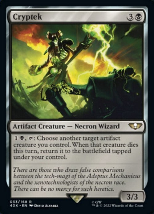 Cryptek ~ Commander: Warhammer 40,000 [ NearMint ] [ Magic MTG ]
