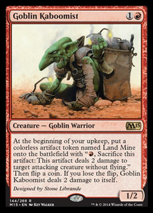 Goblin Kaboomist ~ Magic 2015 [ Excellent ] [ Magic MTG ]