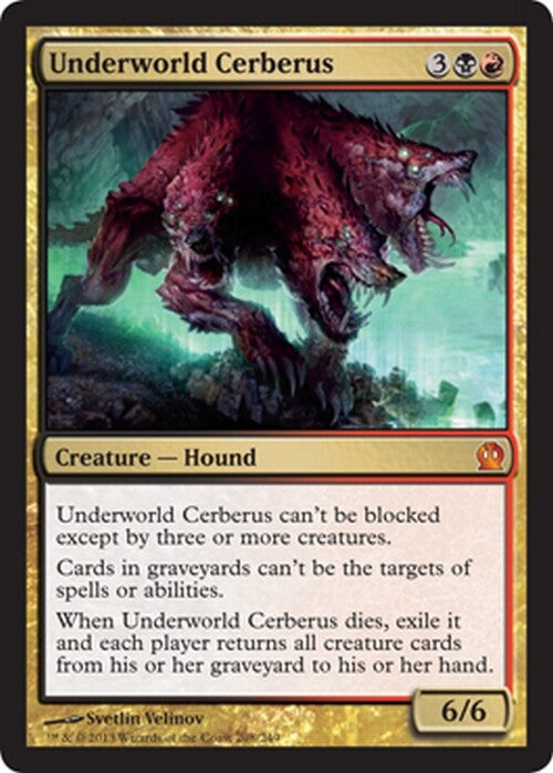 Underworld Cerberus ~ Theros [ Excellent ] [ Magic MTG ]
