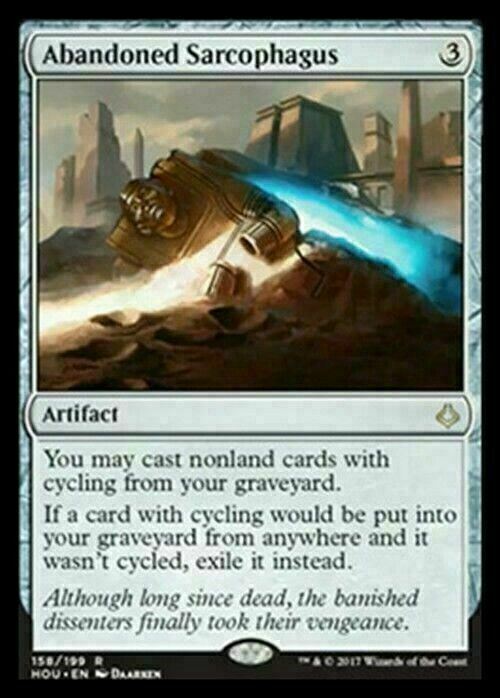 Abandoned Sarcophagus ~ Hour of Devastation [ Excellent ] [ Magic MTG ]
