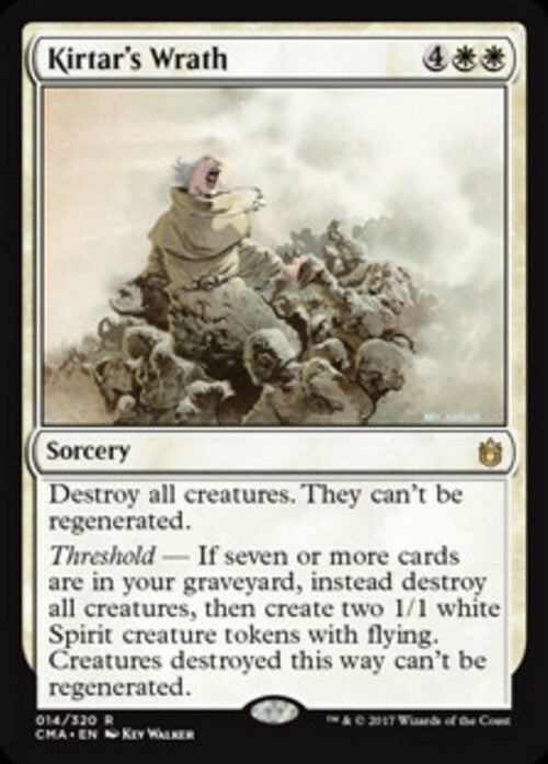 Kirtar's Wrath ~ Commander Anthology 1 [ Excellent ] [ Magic MTG ]