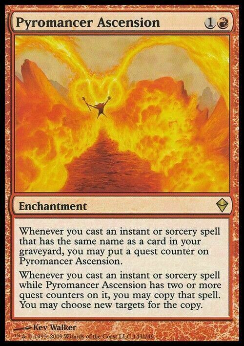 Pyromancer Ascension ~ Zendikar [ Excellent ] [ Magic MTG ]