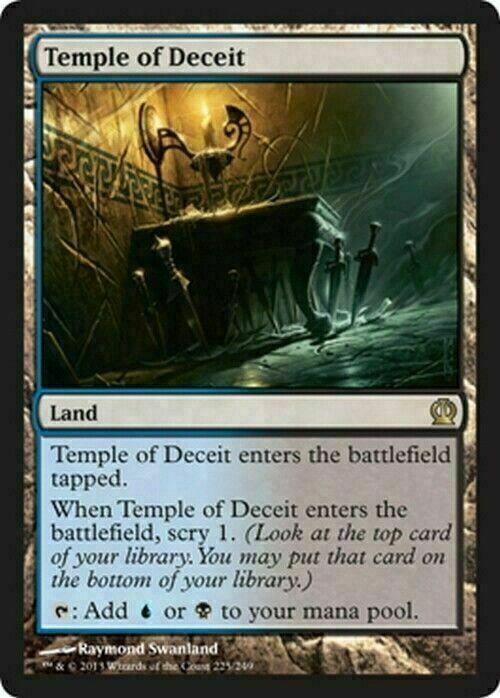 Temple of Deceit ~ Theros [ Excellent ] [ Magic MTG ]