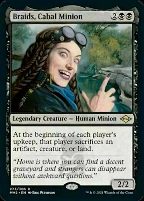 Braids, Cabal Minion ~ Modern Horizons 2 [ NearMint ] [ Magic MTG ] - London Magic Traders Ltd