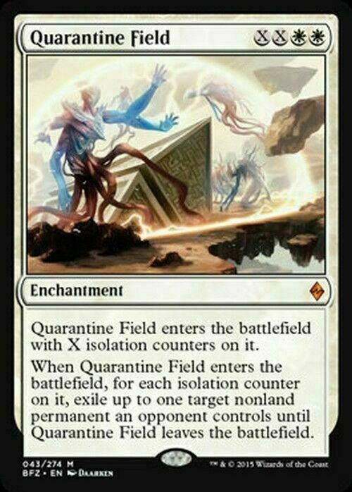 Quarantine Field ~ Battle for Zendikar [ Excellent ] [ Magic MTG ]