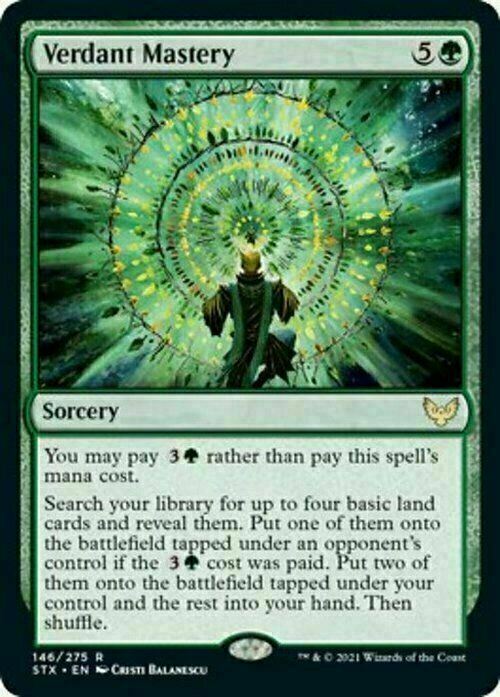 Verdant Mastery ~ Strixhaven [ NearMint ] [ Magic MTG ]