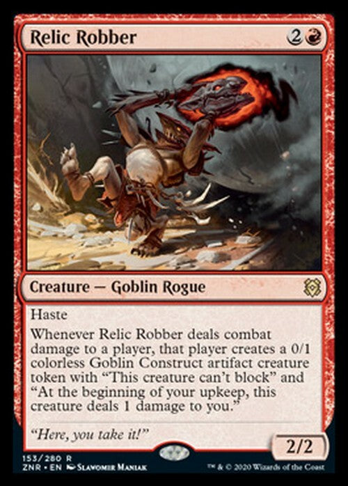 Relic Robber ~ Zendikar Rising [ NearMint ] [ MTG ]