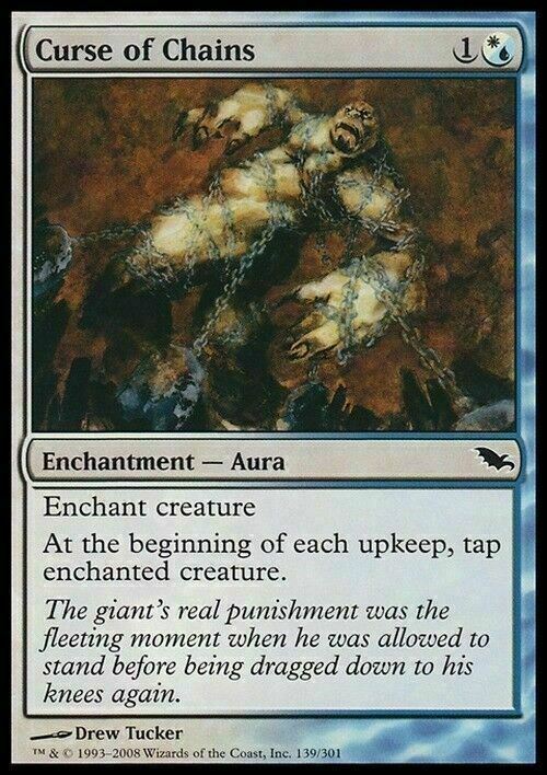 Curse of Chains ~ Shadowmoor [ Excellent ] [ Magic MTG ]