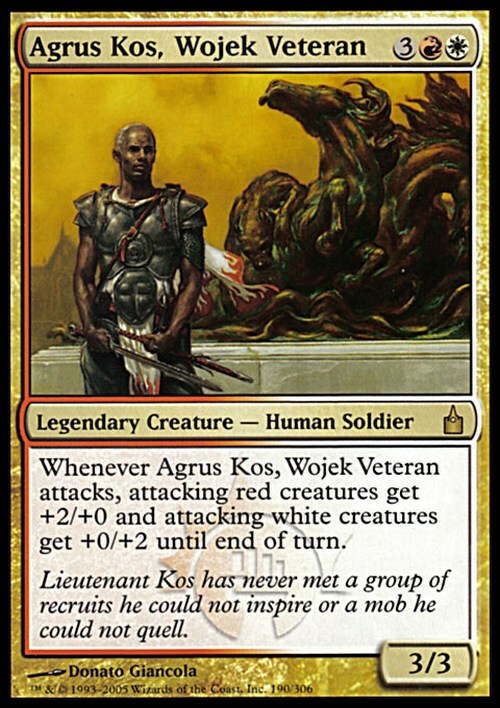 Agrus Kos, Wojek Veteran ~ Ravnica: City of Guilds [ Excellent ] [ Magic MTG ]