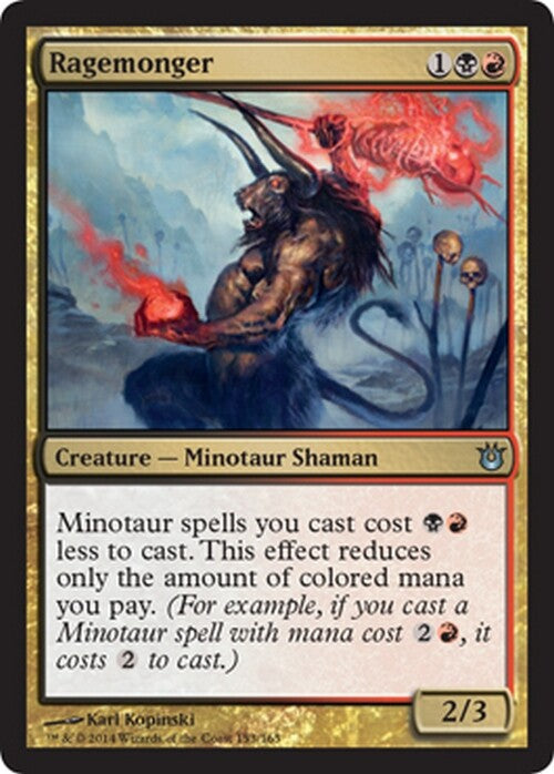 Ragemonger ~ Born of the Gods [ Excellent ] [ MTG ]