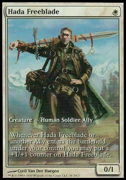 Hada Freeblade ~ Game Day Worldwake [ NearMint ] [ Magic MTG ]