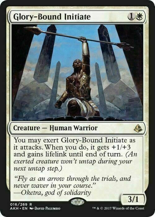 Glory-Bound Initiate ~ Amonkhet [ NearMint ] [ Magic MTG ]