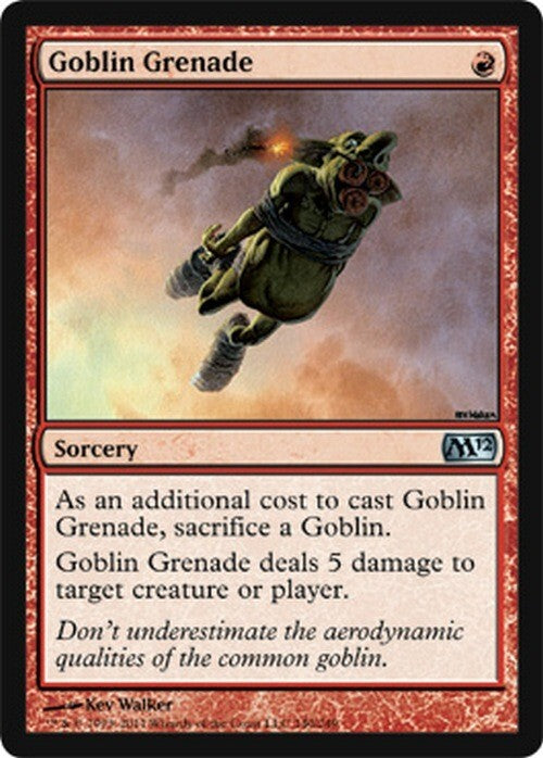 Goblin Grenade ~ Magic 2012 [ Excellent ] [ Magic MTG ] - London Magic Traders Ltd