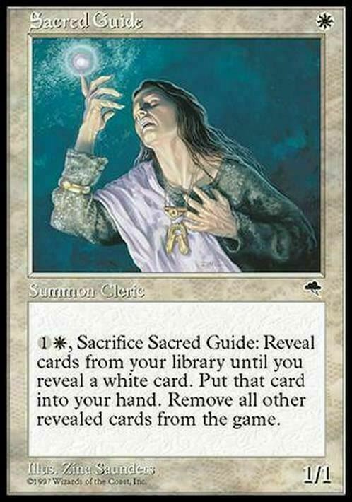 Sacred Guide ~ Tempest [ Excellent ] [ Magic MTG ] - London Magic Traders Ltd