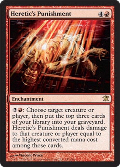 Heretic's Punishment ~ Innistrad [ Excellent ] [ Magic MTG ]