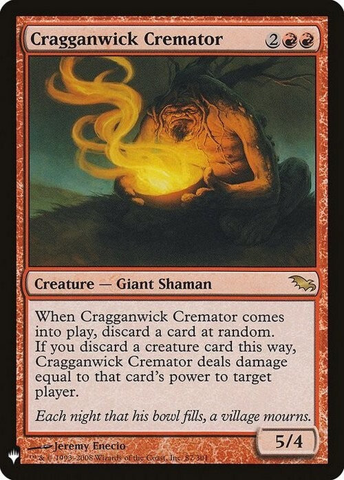 Cragganwick Cremator ~ Mystery Booster [ NearMint ] [ Magic MTG ]