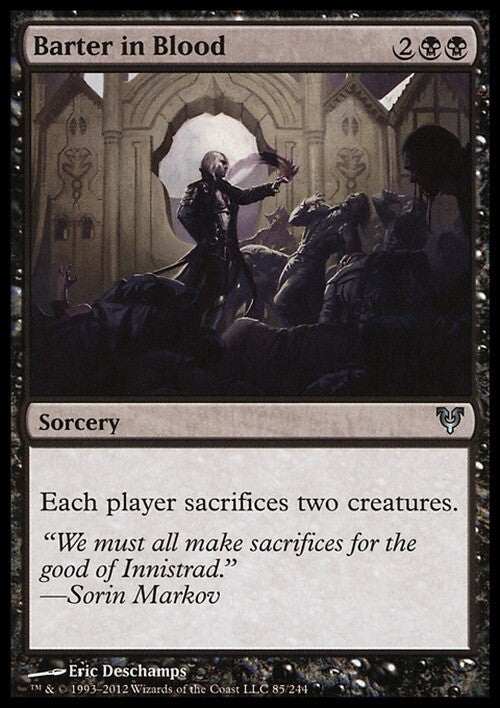 Barter in Blood ~ Avacyn Restored [ Excellent ] [ MTG ]