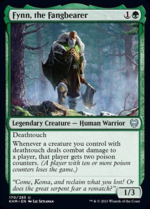 Fynn, the Fangbearer ~ Kaldheim [ Excellent ] [ Magic MTG ]
