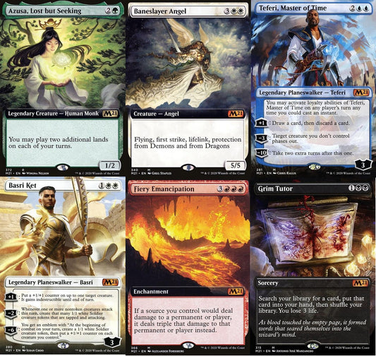 Choose your BORDERLESS / Extended ~ Core 2021 [ NearMint ] [ Magic MTG ] - London Magic Traders Ltd