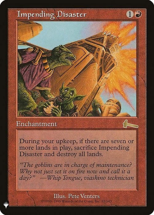 Impending Disaster ~ Mystery Booster [ NearMint ] [ Magic MTG ]