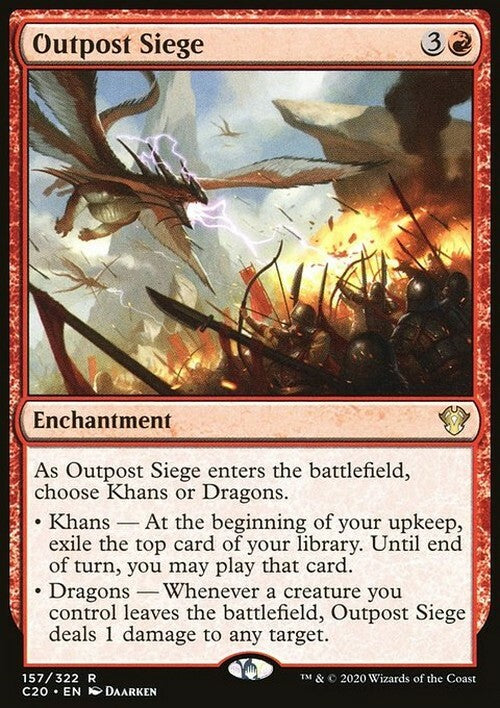 Outpost Siege ~ Commander: Ikoria [ NearMint ] [ Magic MTG ]