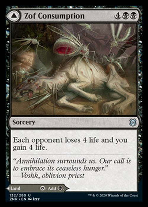 Zof Consumption // Zof Bloodbog ~ Zendikar Rising [ Excellent ] [ Magic MTG ]