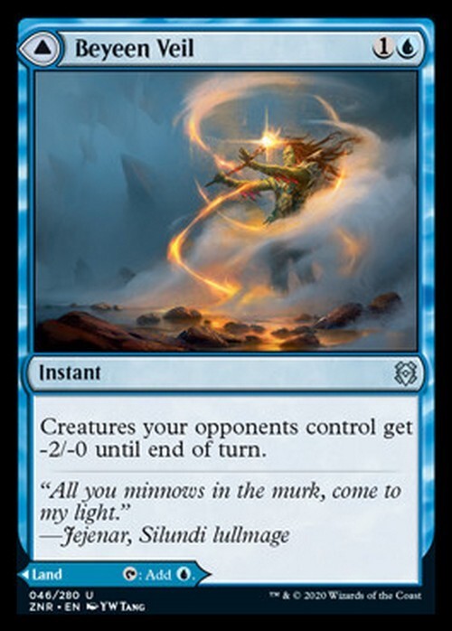 Beyeen Veil   Beyeen Coast ~ Zendikar Rising [ NearMint ] [ Magic MTG ]