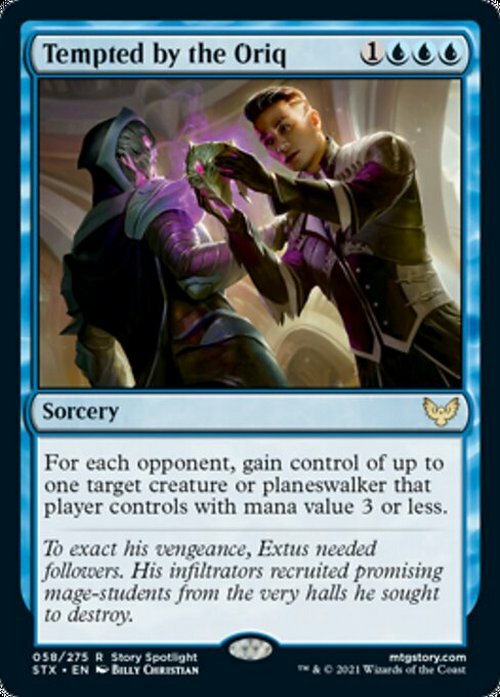 Tempted by the Oriq ~ Strixhaven [ NearMint ] [ Magic MTG ]