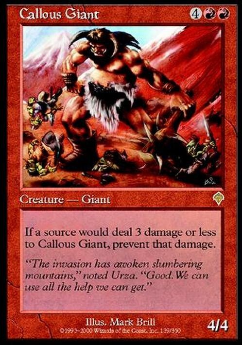 Callous Giant ~ Invasion [ Excellent ] [ Magic MTG ]