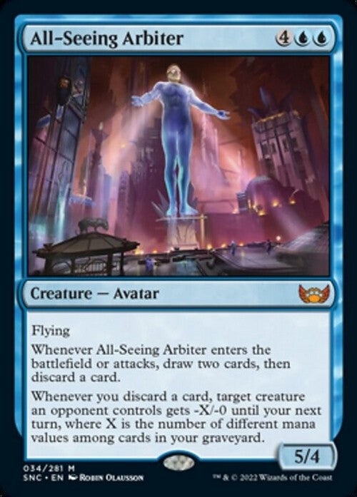 All-Seeing Arbiter ~ Streets of New Capenna [ NearMint ] [ Magic MTG ]
