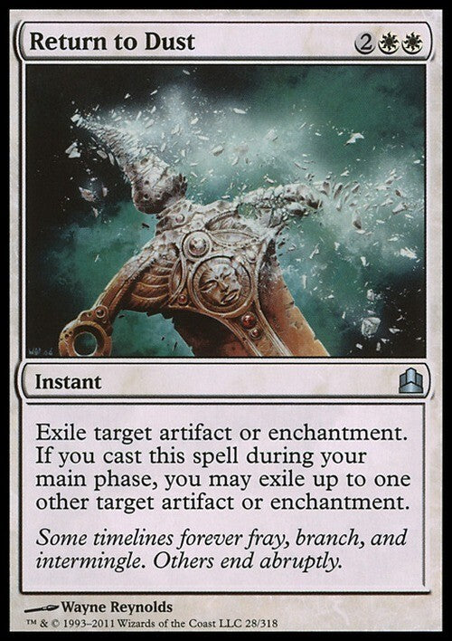 Return to Dust ~ Commander 2011 [ Excellent ] [ Magic MTG ]