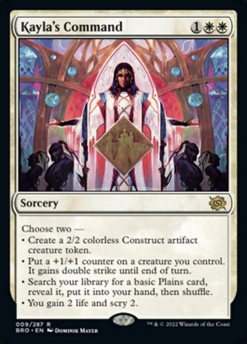 Kayla's Command ~ The Brothers' War [ NearMint ] [ Magic MTG ]