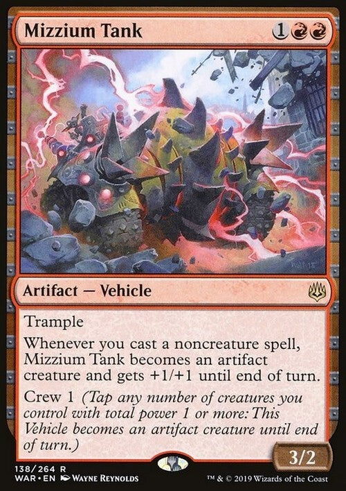 Mizzium Tank ~ War of the Spark [ Excellent ] [ Magic MTG ]